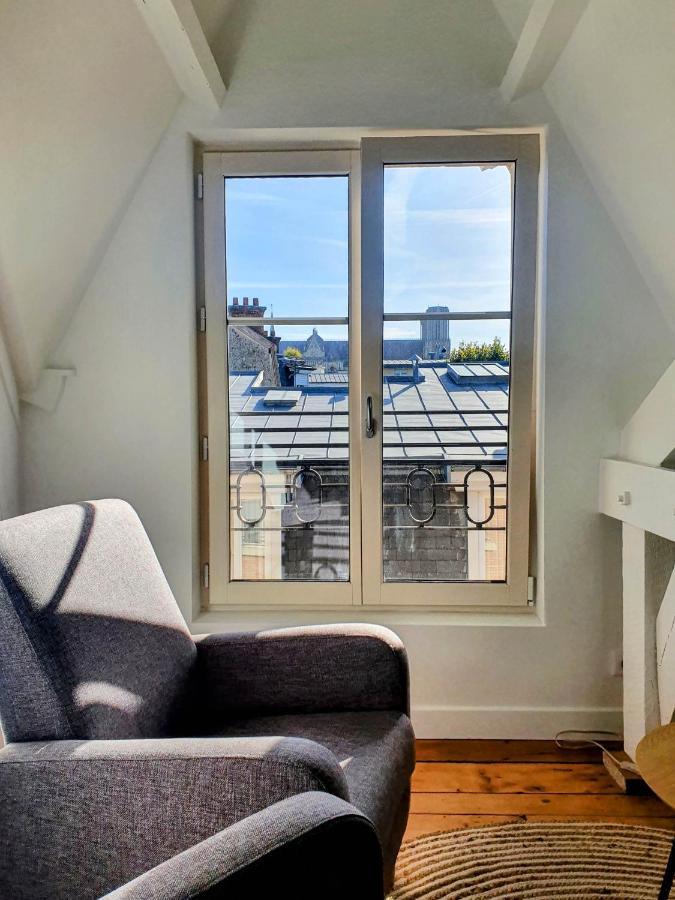 Appartement Premium Dans Une Belle Demeure - Hyper Centre-Ville De 랭스 외부 사진