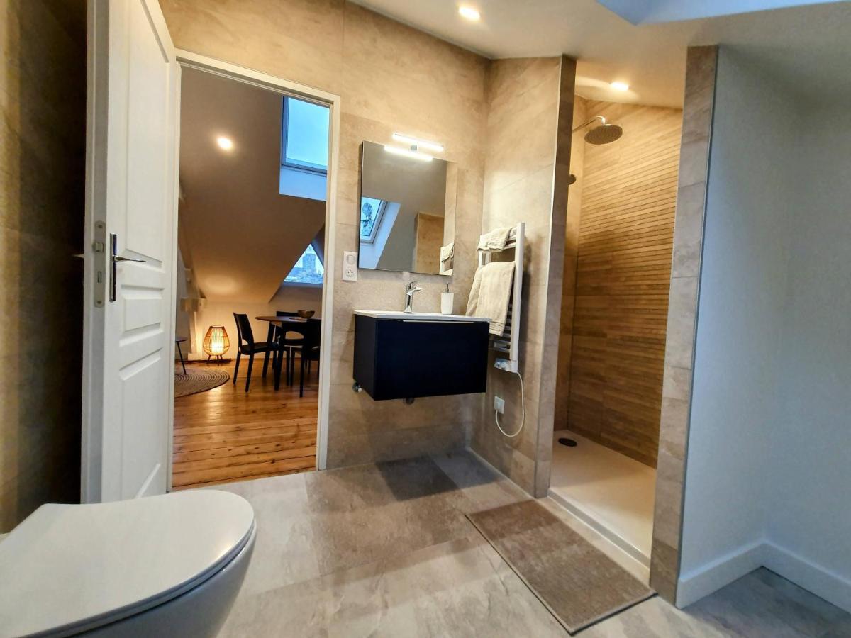 Appartement Premium Dans Une Belle Demeure - Hyper Centre-Ville De 랭스 외부 사진